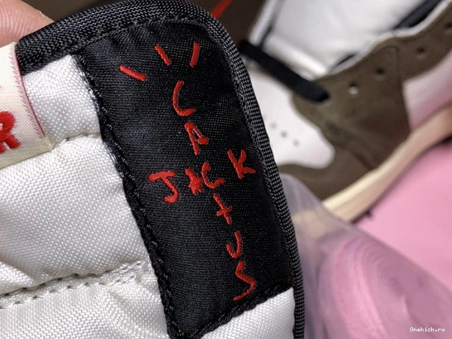 One Kick 1 'Mocha' Air High OG Retro Scott Jordan x Travis - CD4487 100 0726